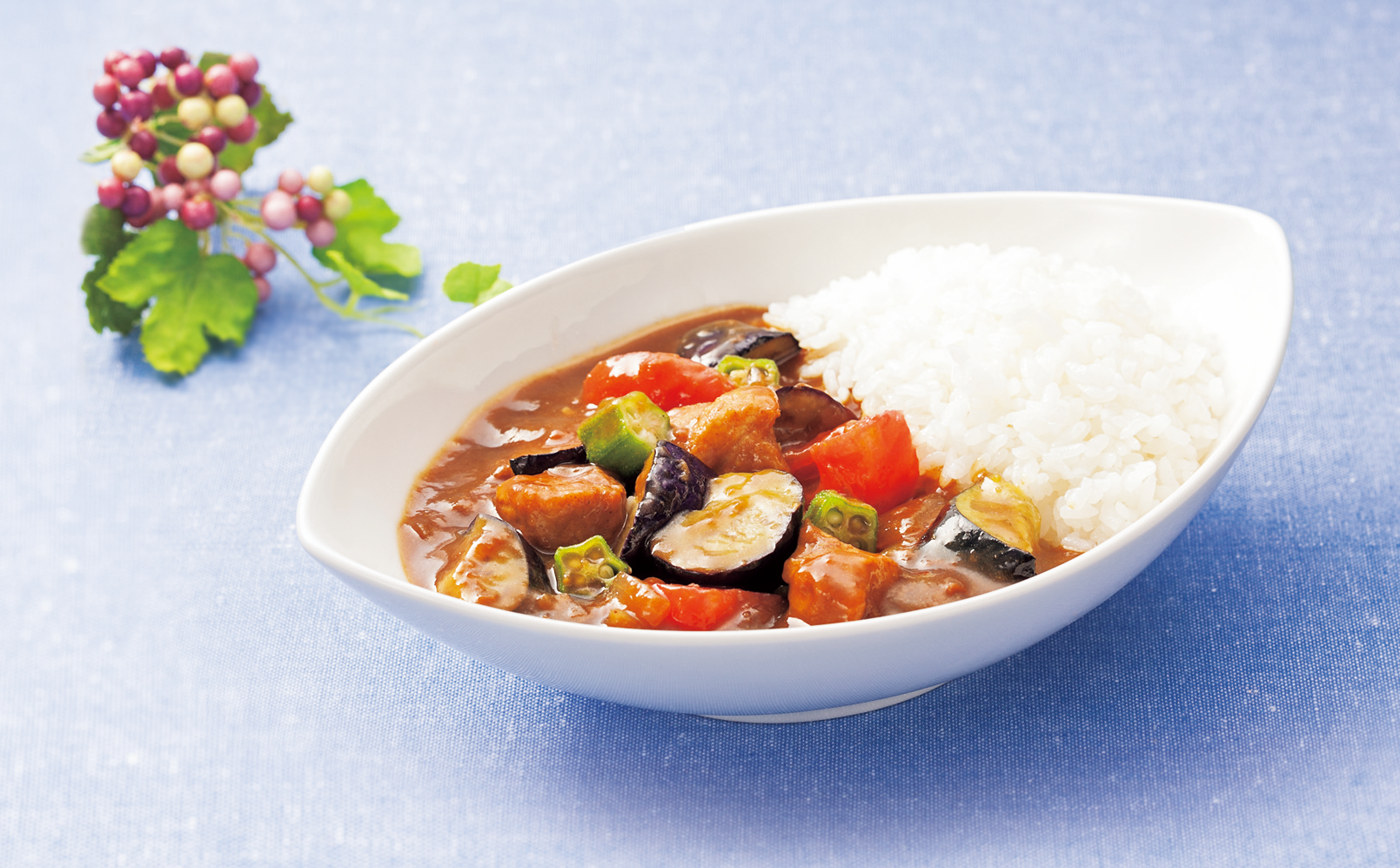 夏野菜ポークカレー