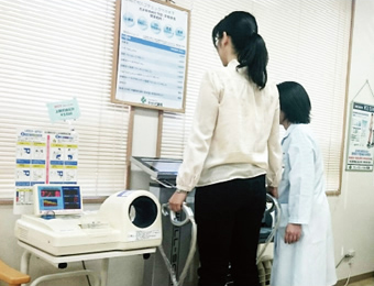 体成分分析器の写真